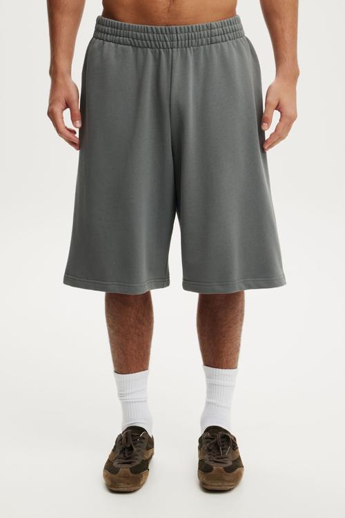 Super Baggy Fleece Short - Slate Stone