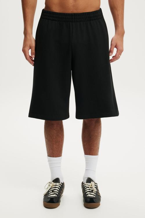 Super Baggy Fleece Short - Black