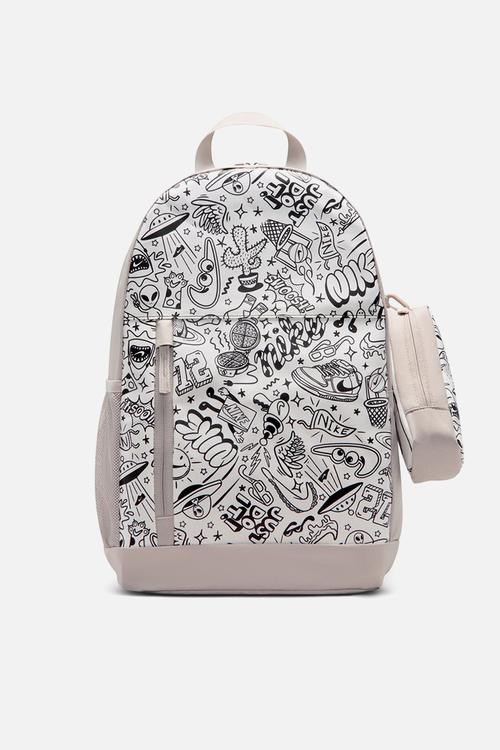 Nike elemental backpack (20L) - moon particle/moon particle/white
