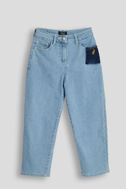 Faye barrel leg jean - light wash