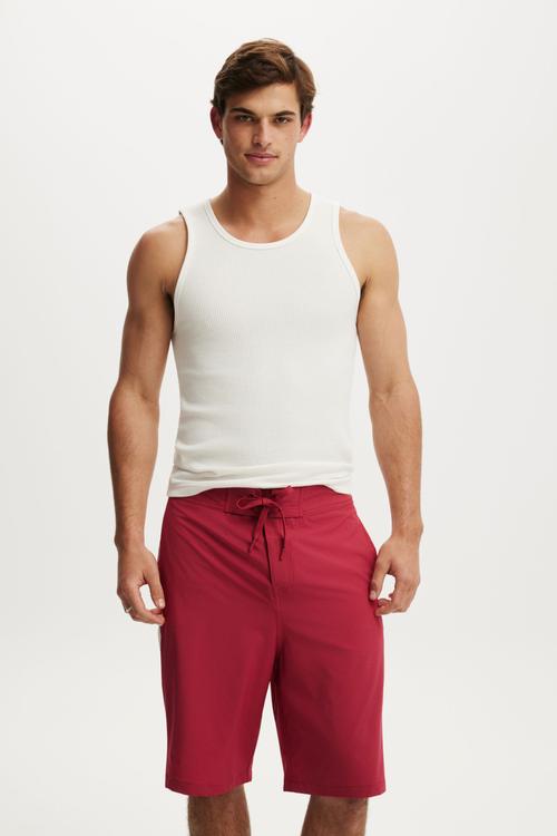 Super Baggy Boardshort - Red Panel