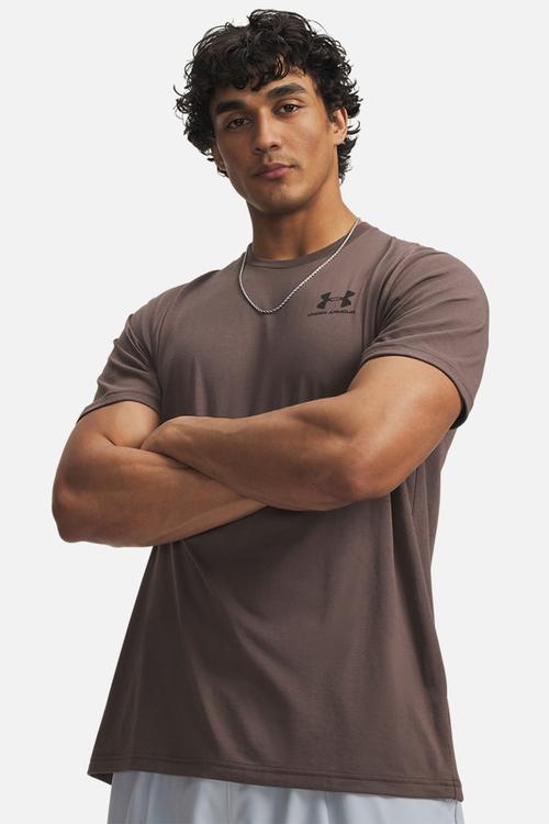 UA Sportstyle Left Chest Short-Sleeve Tee - Brown