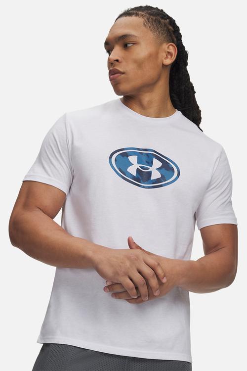 UA  Lockertag Novelty Short-Sleeve T-Shirt - White