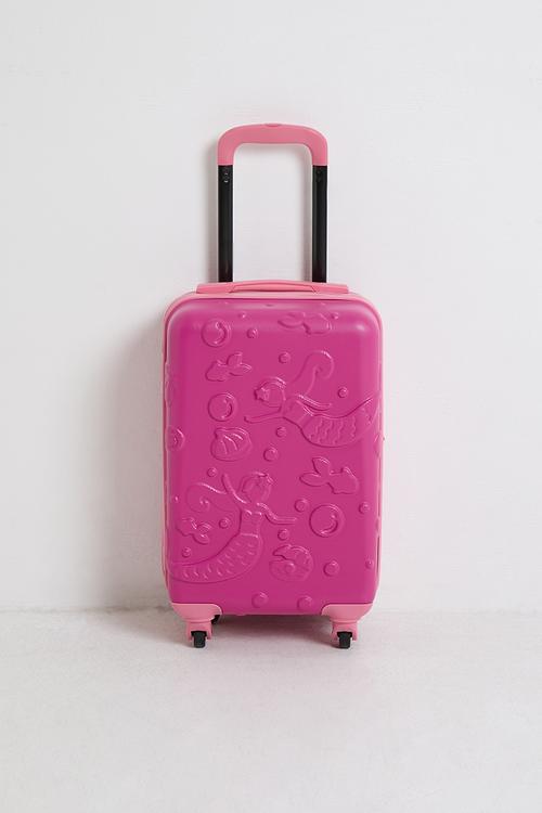 Mermaid kids suitcase - Pink