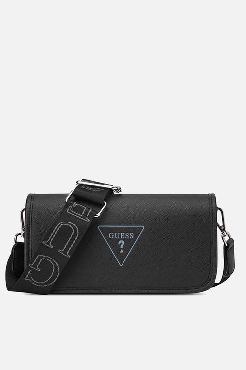 Ava Mini Crossbody Flap - Black
