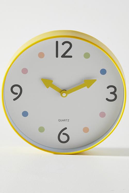 Murphy Wall Clock - Yellow
