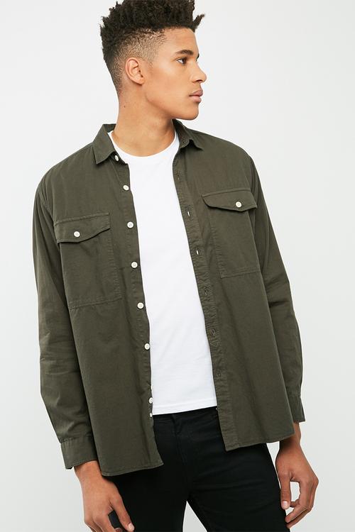 Loose Fit Utility Shirt