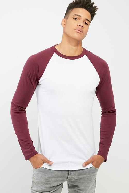 Plain raglan tee