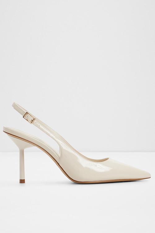 Seralina closed toe slingback - light beige