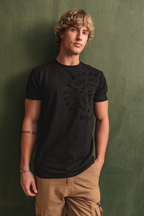 Samkelo Regular Fit T-Shirt - Black