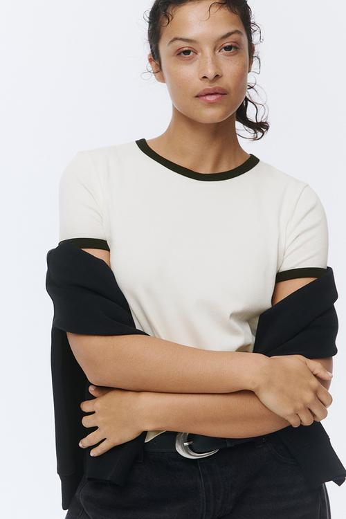 Cotton t-shirt - white