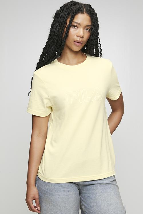 Monroe T-Shirt - Pastel Yellow