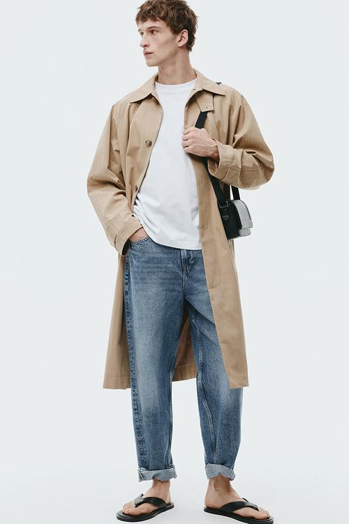 Loose jeans - denim blue