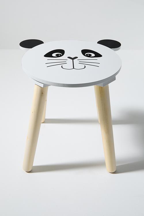 Panda Stool - White