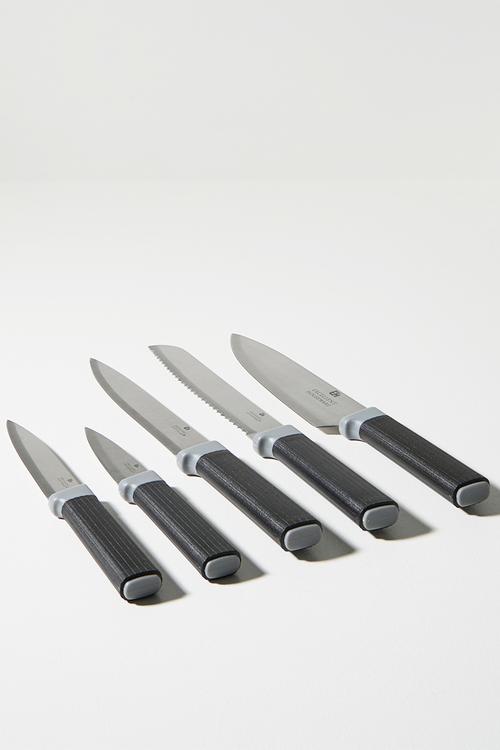 6 Piece Knife Set - Black
