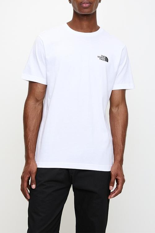 Short sleeve Half Dome Photo Tee - Tnf White