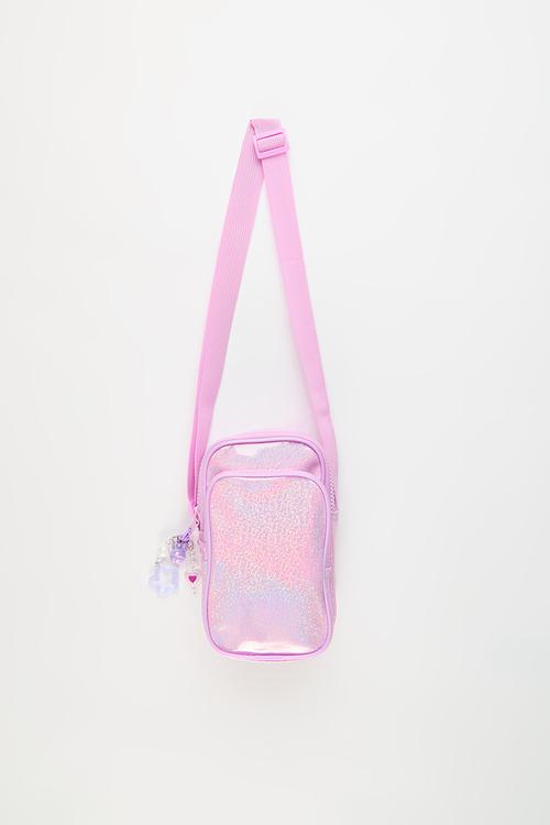 Go & Shine Shimmer Mobile Crossbody - pink