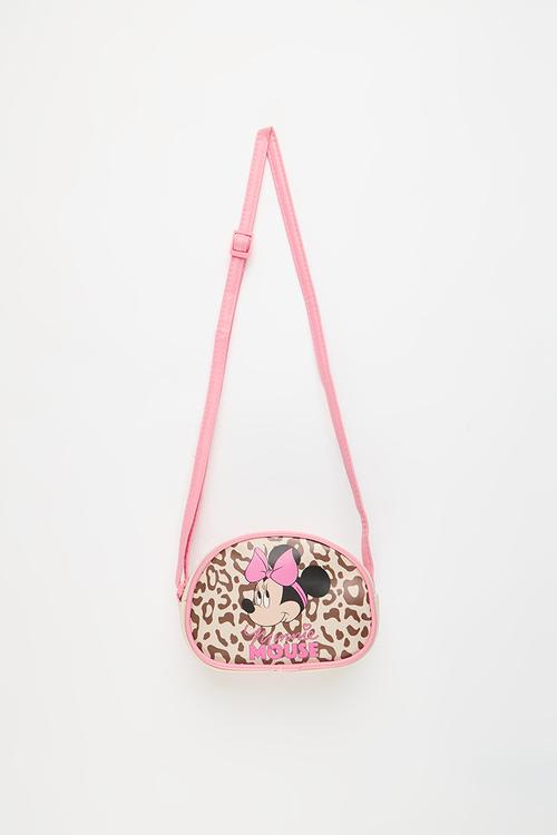 Minnie Animal Pu Sling Bag - pink