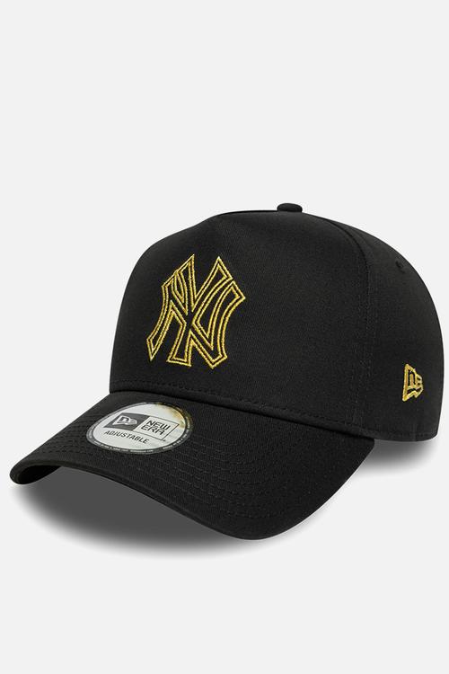 Metallic Outline Eframe Neyyan  Blkmtg - Black