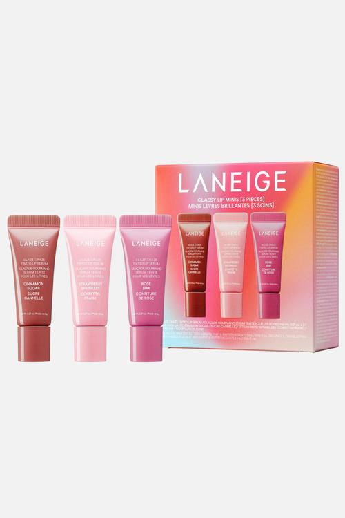 Glassy Lip Minis 3 Pc. Glaze Craze Tinted Peptide Lip Serum Gift Set