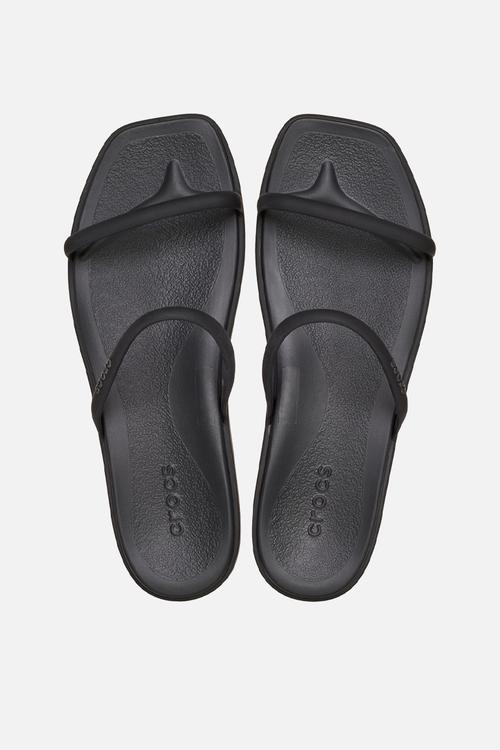 Miami two strap sandal - black