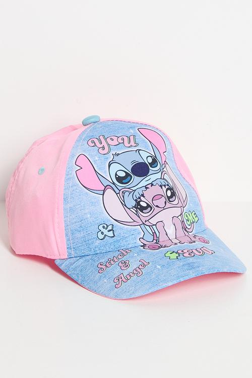 Stitch 4Eva Girls Value Cap - azure blue/pink