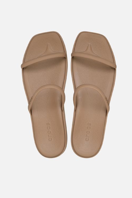 Miami two strap sandal - milk chocolate
