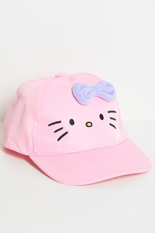 Hello Kitty Bow Cap - pink