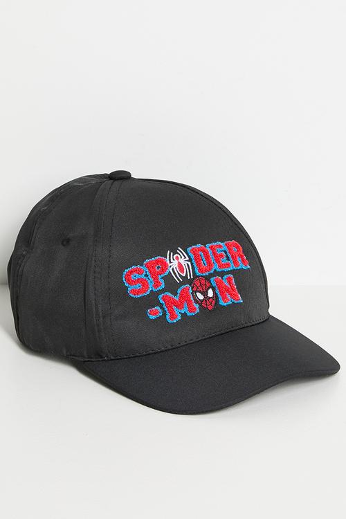 Spiderman Flock Cap - black