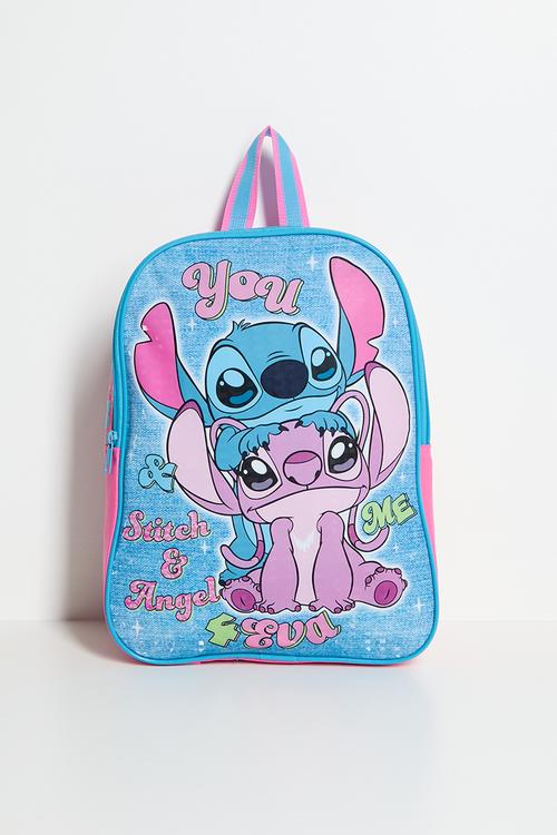 Stitch 4Eva Girls Value Backpack - azure blue