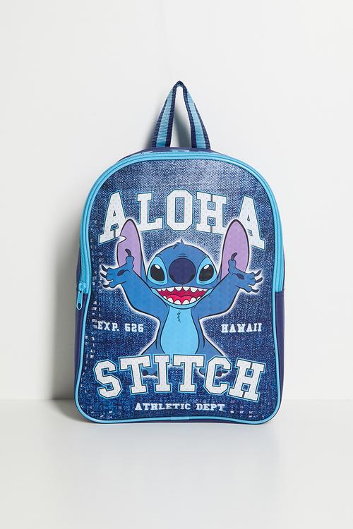 Stitch Denim Value Backpack - dark blue