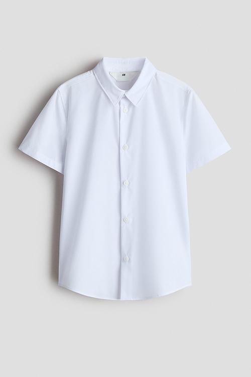 Easy-iron shirt - white