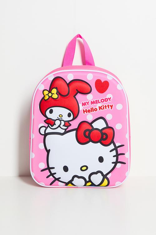 Hello Kitty & My Melody Eva Backpack - pink