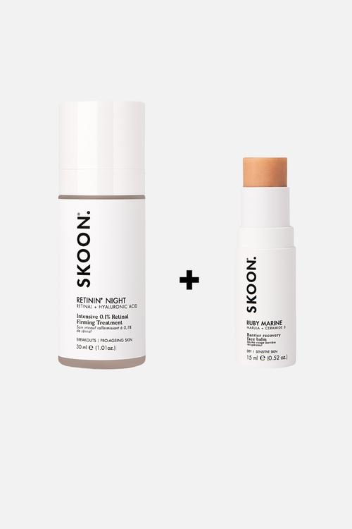 Night Renew Duo Set  Retinin Night 30ml + FREE Ruby Marine 15ml Stick