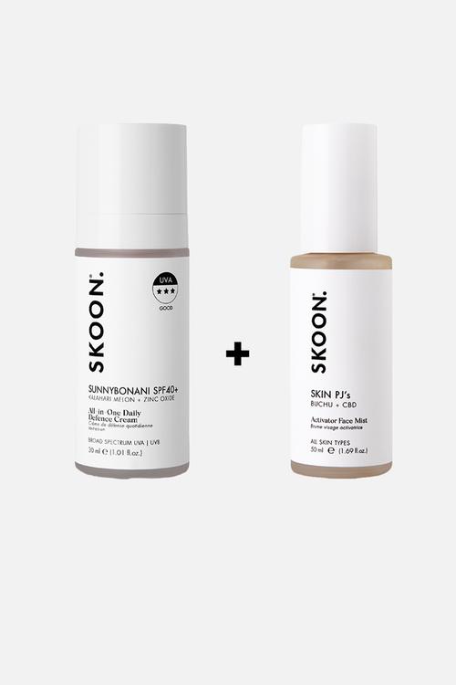 Sunny Days Duo Set  Sunnybonani SPF40+ 30ml + FREE Skin PJ’s Activator Face Mist 50ml