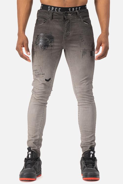 Static Blitz Jeans  - Charcoal