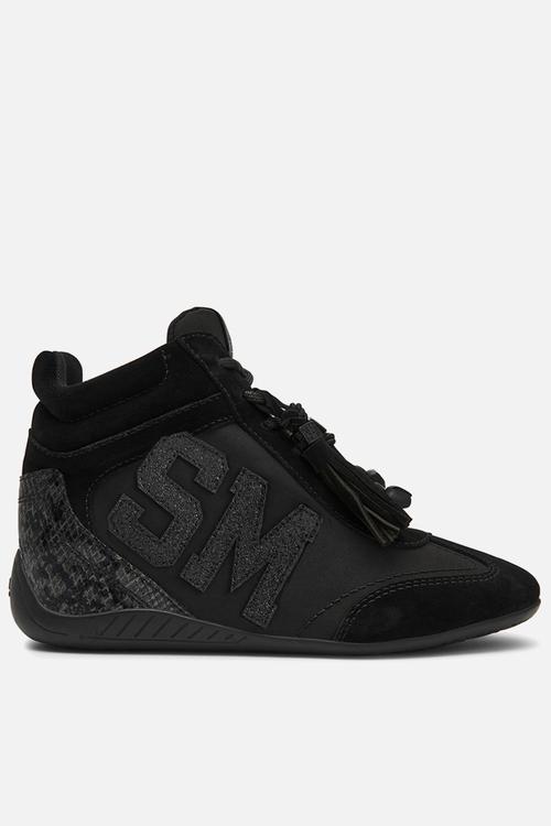Fathom sneaker - black sued