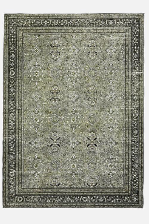 Vida Floral Rug Olive