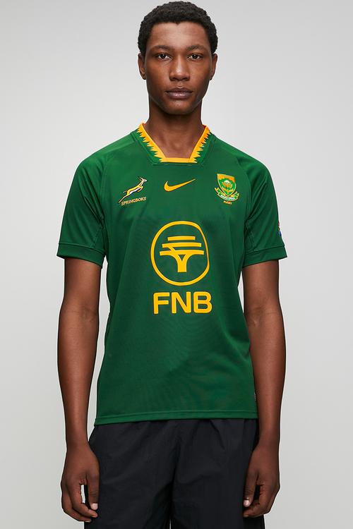 Springbok STD SS JSY Home VL-Gorge Green/University Gold