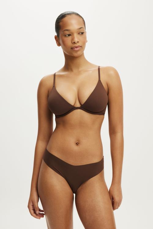 Body bestee plunge bra - french roast