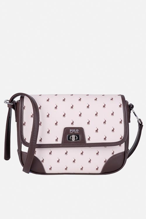 Encore Flapover Bag - Cream