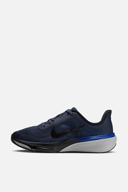 Nike pegasus 42 grade school - dark slate/black - grey mist/ racer blue