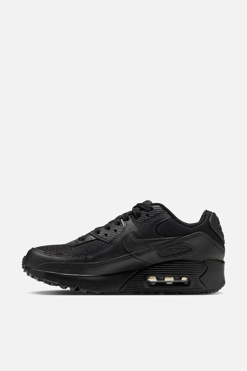 Nike air max 90 grade school - black/white