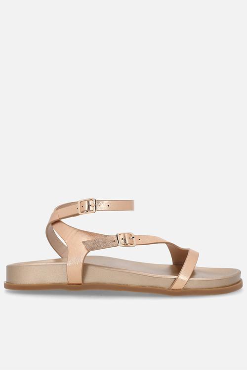 Pearl ankle strap - rose gold