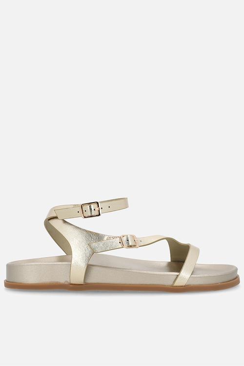 Pearl ankle strap - gold