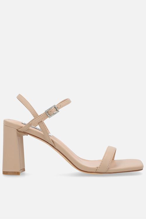 Believe open toe ankle strap - neutral