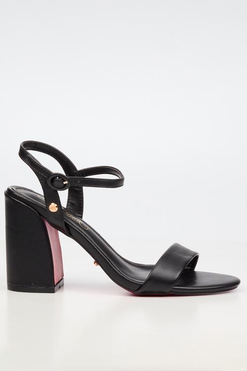 Cassy 1 classic block heel - black