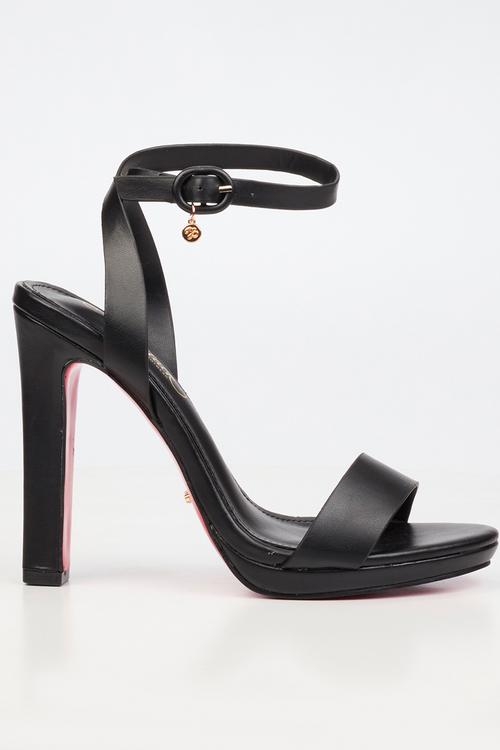Mia 1 classic platform heel - black