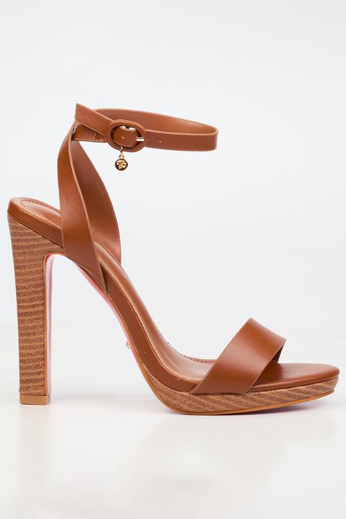 Mia 1 classic platform heel - tan