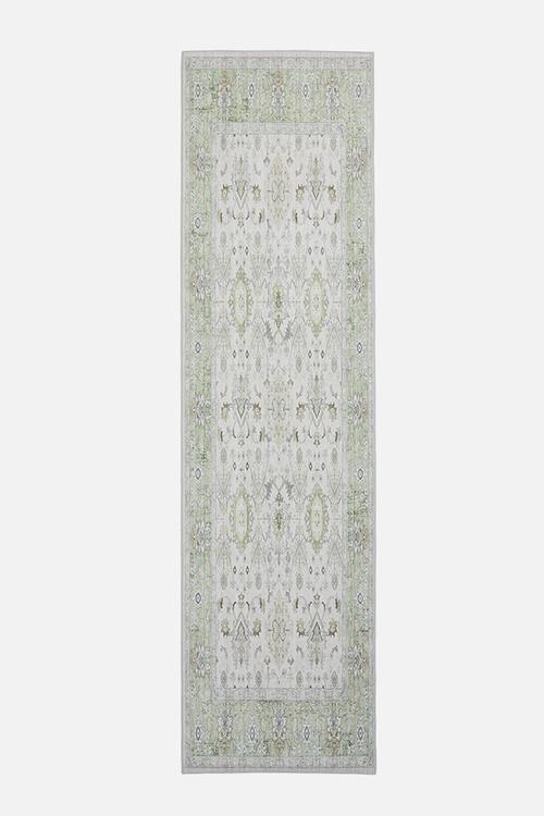 Nara Vintage Antique Runner - Sage